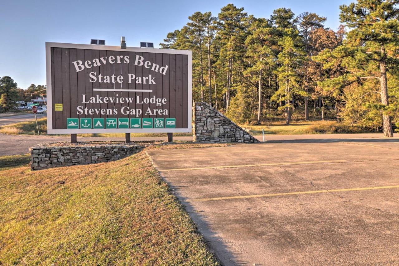 Broken Bow Cabin With Hot Tub And Bbq - 4 Mi To Lake! Stephens Gap المظهر الخارجي الصورة